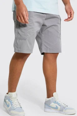 boohooMAN Tall Elastic Waist Cargo Short | UK| Trousers|Cargos