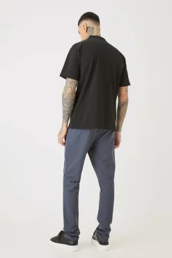 boohooMAN Tall Elasticated Lightweight Technical Stretch Slim Fit Trousers | UK| Trousers