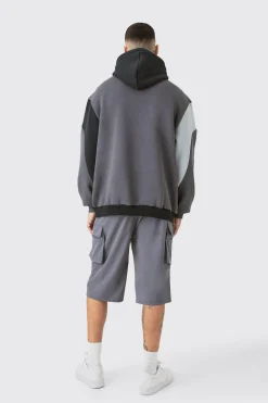 boohooMAN Tall Elasticated Waist Relaxed Lightweight Stretch Cargo Short | UK| Shorts