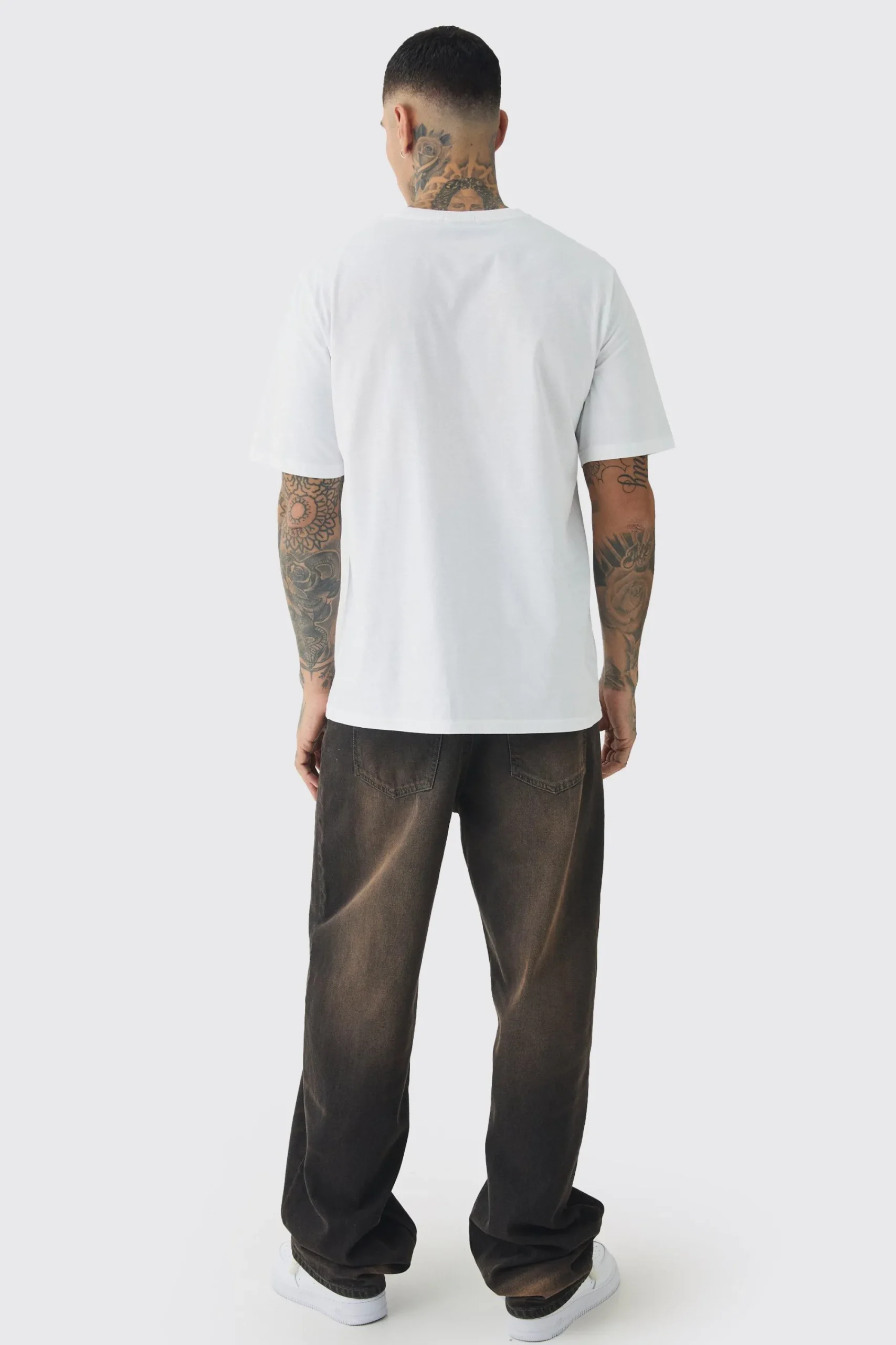 Tall Embroidered Evil Teddy T-Shirt | UK^boohooMAN Outlet