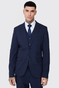 boohooMAN Tall Essential Slim Fit Suit Jacket In | UK| Suits & Tailoring|Sets & Co-Ords