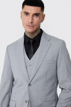 boohooMAN Tall Essential Slim Fit Suit Jacket In | UK| Suits & Tailoring|Sets & Co-Ords