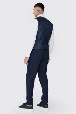 boohooMAN Tall Essential Waistcoat In | UK| Suits & Tailoring|Sets & Co-Ords