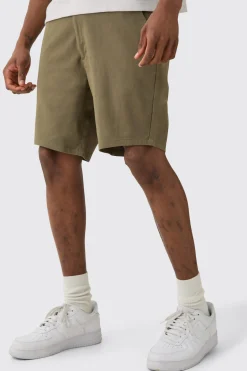 boohooMAN Tall Fixed Waist Skinny Fit Chino Shorts | UK| Shorts