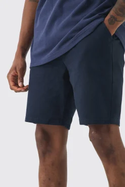 boohooMAN Tall Fixed Waist Skinny Fit Chino Shorts | UK| Shorts