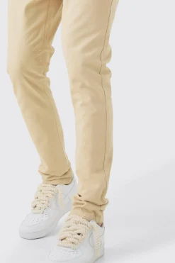 boohooMAN Tall Fixed Waist Skinny Chino Trouser | UK| Trousers