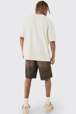 Tall Homme Dobermann Printed Graphic Oversized T-shirt | UK^boohooMAN Hot