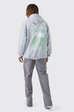 boohooMAN Tall Homme Statue Back Printed Hoodie | UK| Hoodies & Sweatshirts