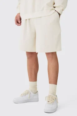 boohooMAN Tall Jacquard Knit Drawcord Shorts | UK| Shorts