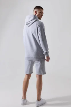 boohooMAN Tall Man Active Gym Regular Fit Training Hoodie & Short Set | UK| Tracksuits