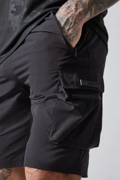 boohooMAN Tall Man Active Lightweight Cargo Shorts | UK| Shorts