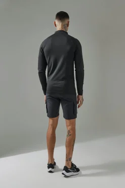 boohooMAN Tall Man Active Training Dept Muscle Fit 1/4 Zip | UK| Hoodies & Sweatshirts