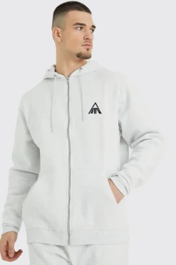 boohooMAN Tall Man Core Zip Through Hoodie | UK| Hoodies & Sweatshirts