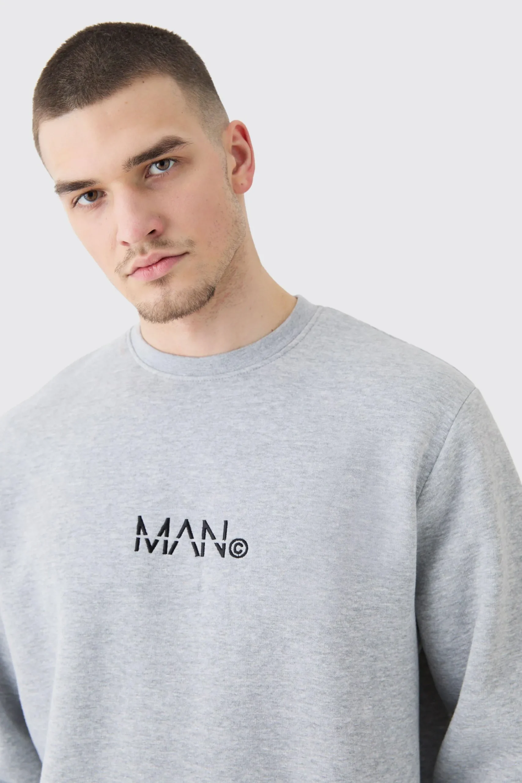 boohooMAN Tall Man Dash Crew Neck Sweatshirt In | UK| Hoodies & Sweatshirts