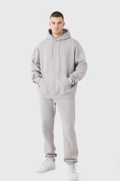 boohooMAN Tall Man Signature All Over Print Hoodie Tracksuit | UK| Tracksuits