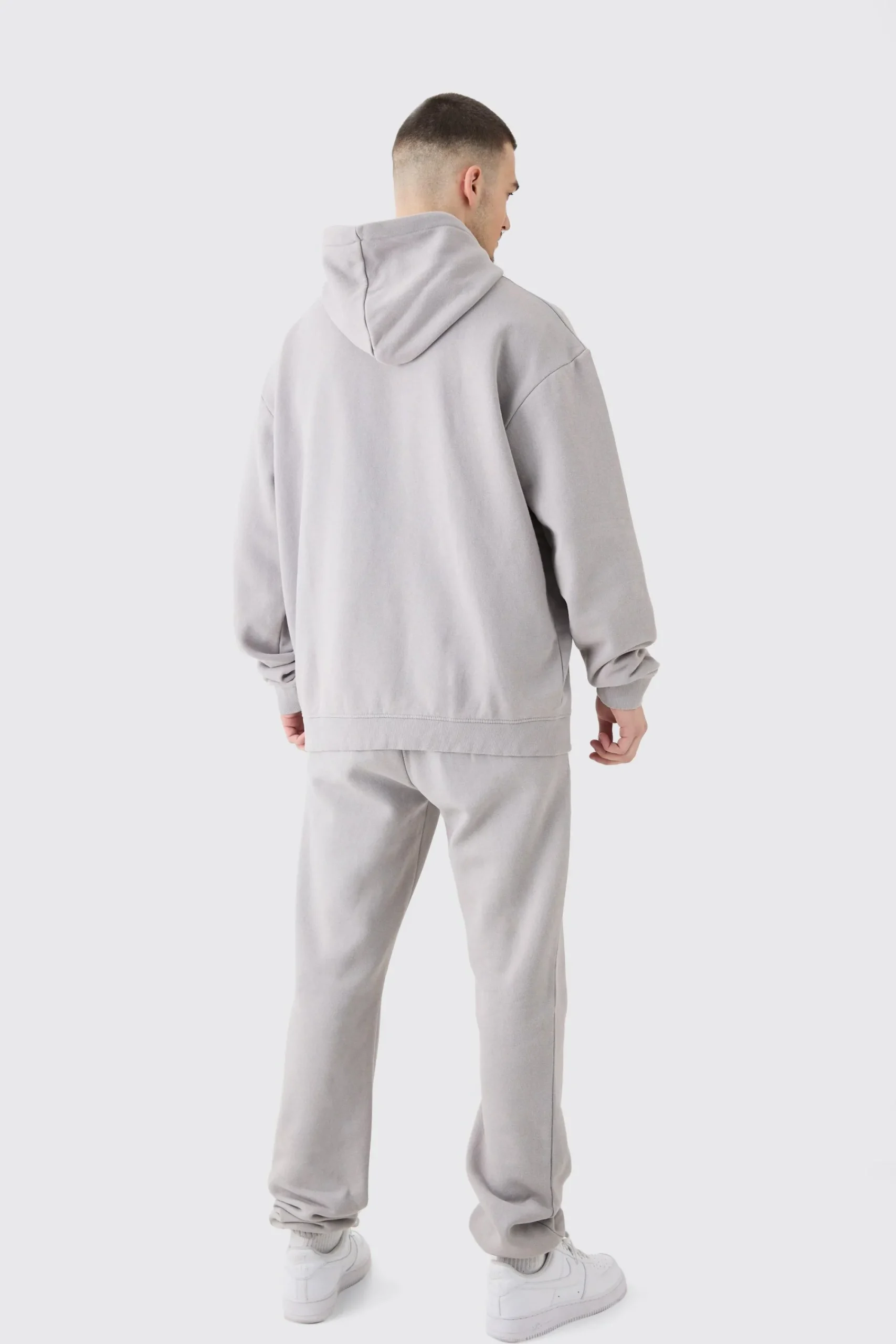 boohooMAN Tall Man Signature All Over Print Hoodie Tracksuit | UK| Tracksuits