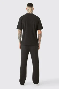 Tall Man Signature Embroidered T-shirt | UK^boohooMAN Outlet