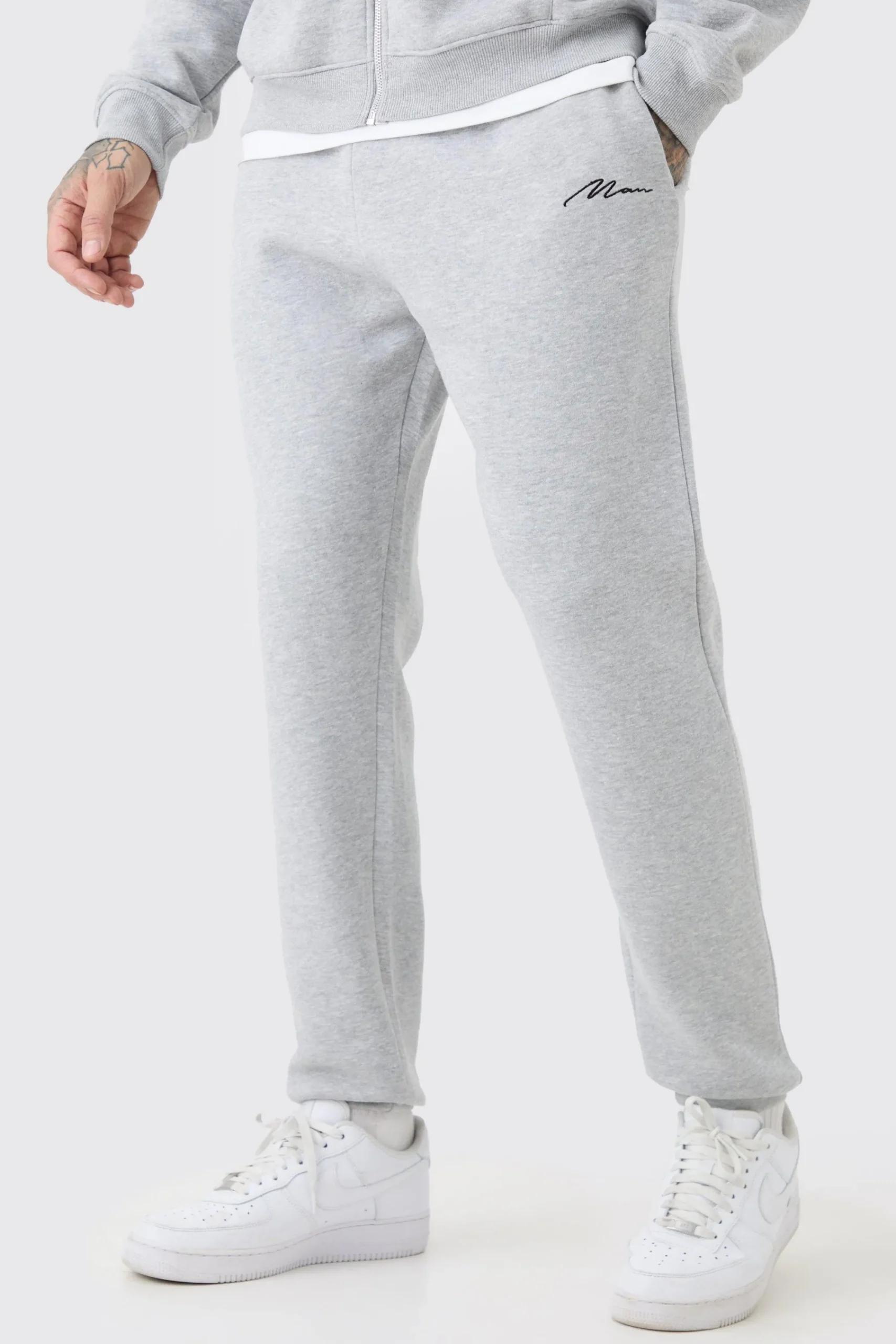 boohooMAN Tall Man Signature Slim Fit Jogger In | UK| Trousers|Joggers