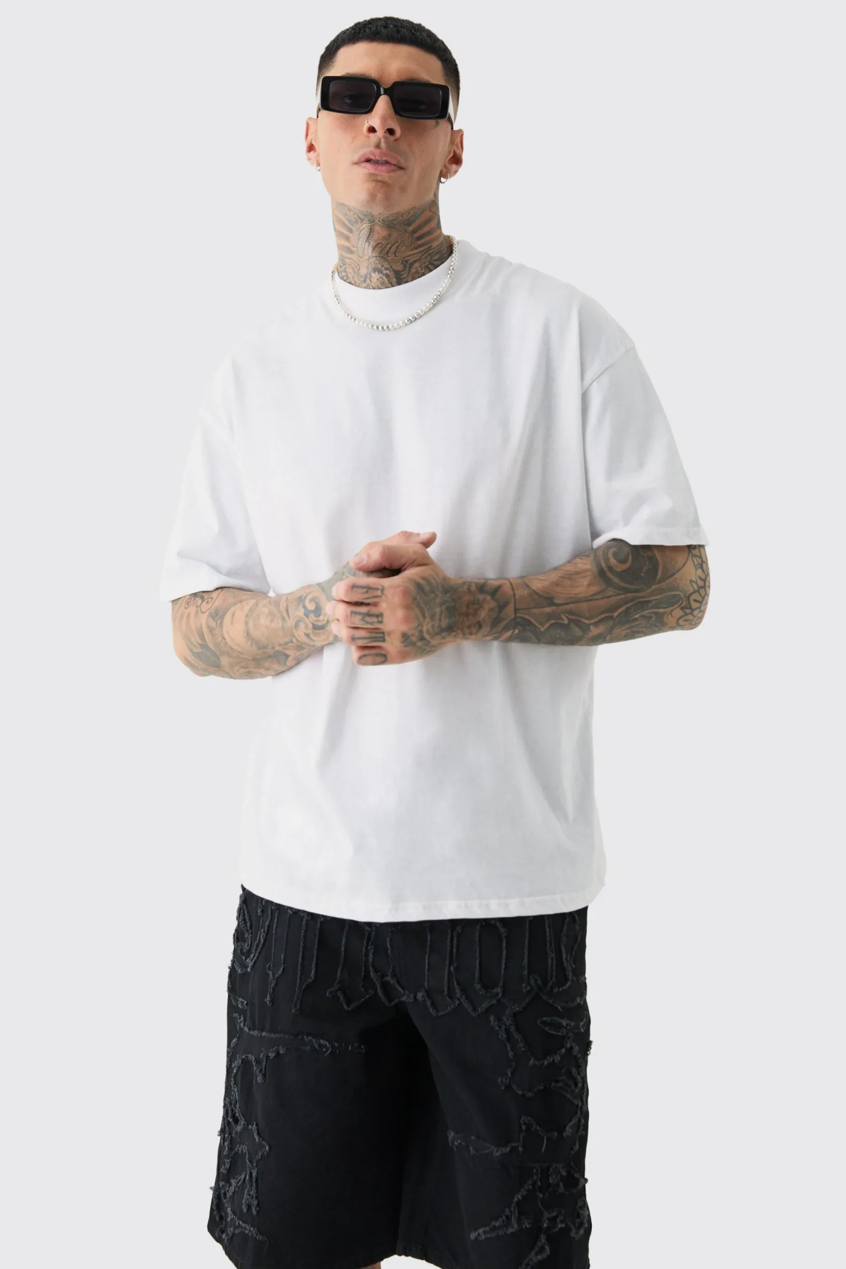 Tall Miami Pool Club Back Print T-shirt In | UK^boohooMAN Best