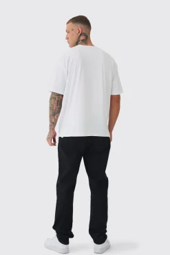 Tall Mono Man Balaclava T-shirt In | UK^boohooMAN