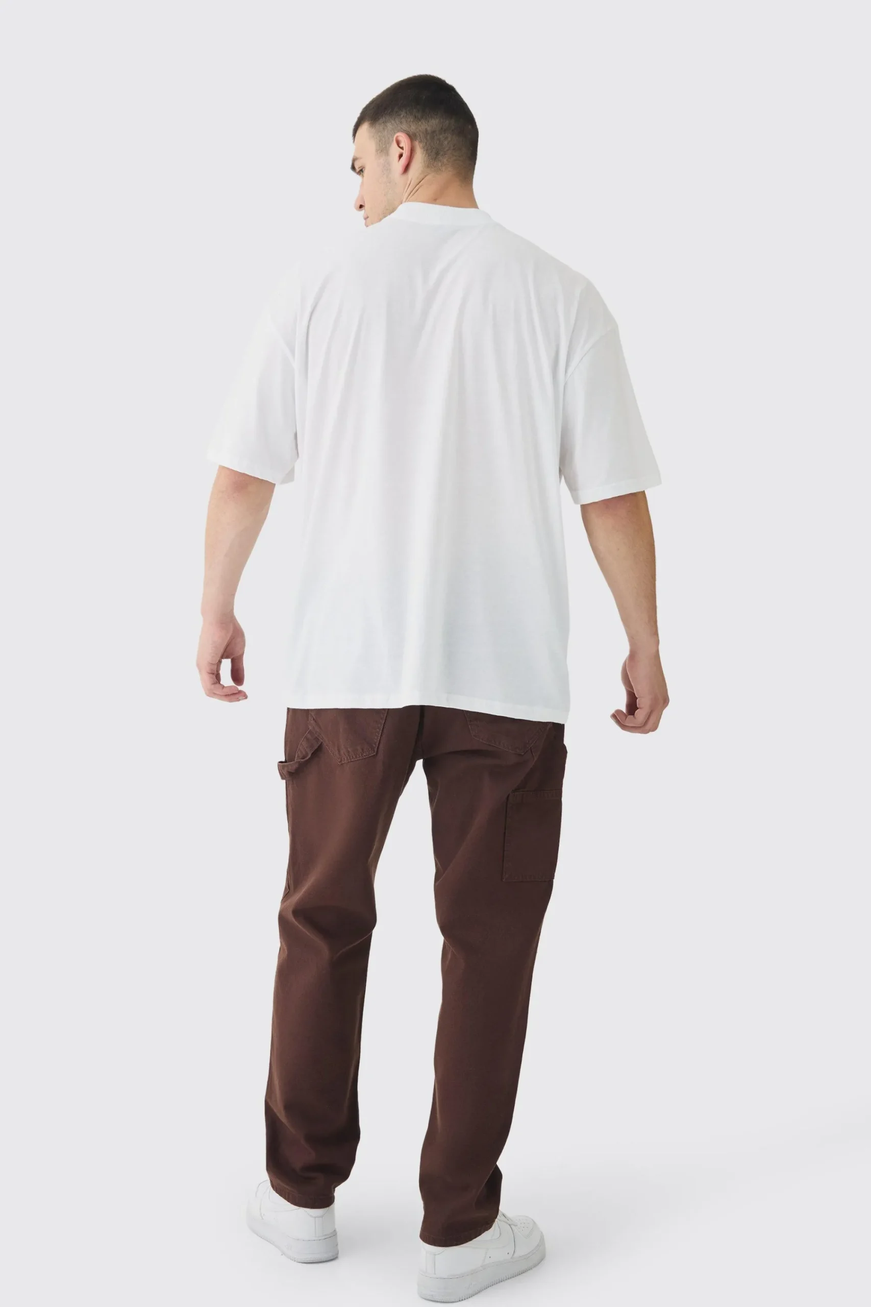 Tall OFCL Flame Dice Printed Extended Neck T-Shirt | UK^boohooMAN Hot