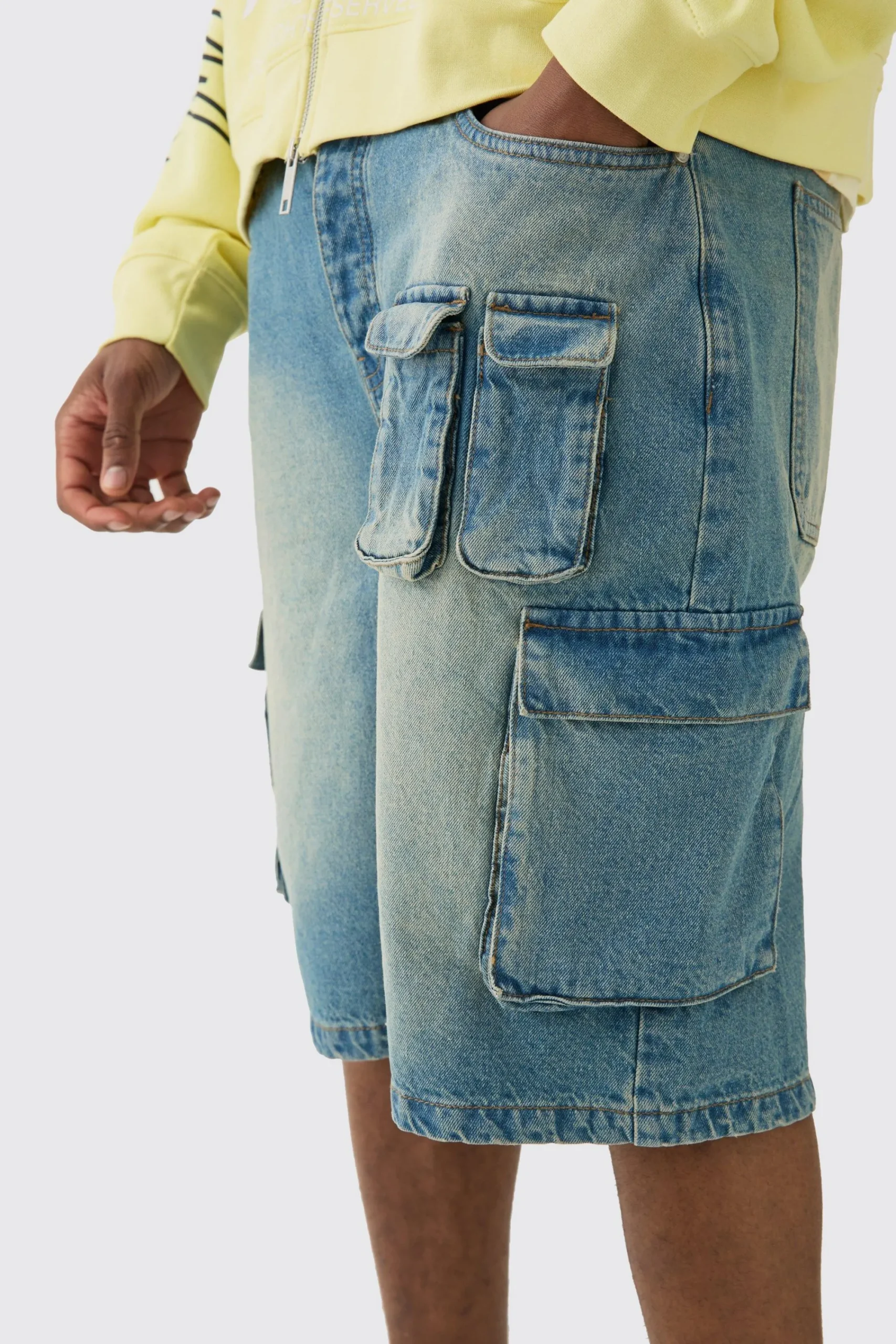 Tall Official Denim Shorts | UK^boohooMAN Clearance