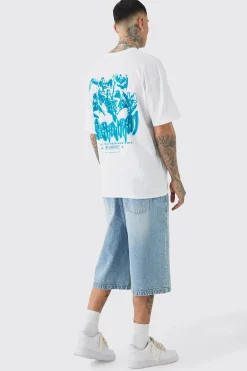 Tall Official Renaissance Back Print T-shirt In | UK^boohooMAN New