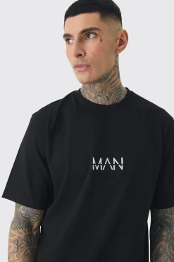 Tall Original Man Print T-shirt | UK^boohooMAN Sale