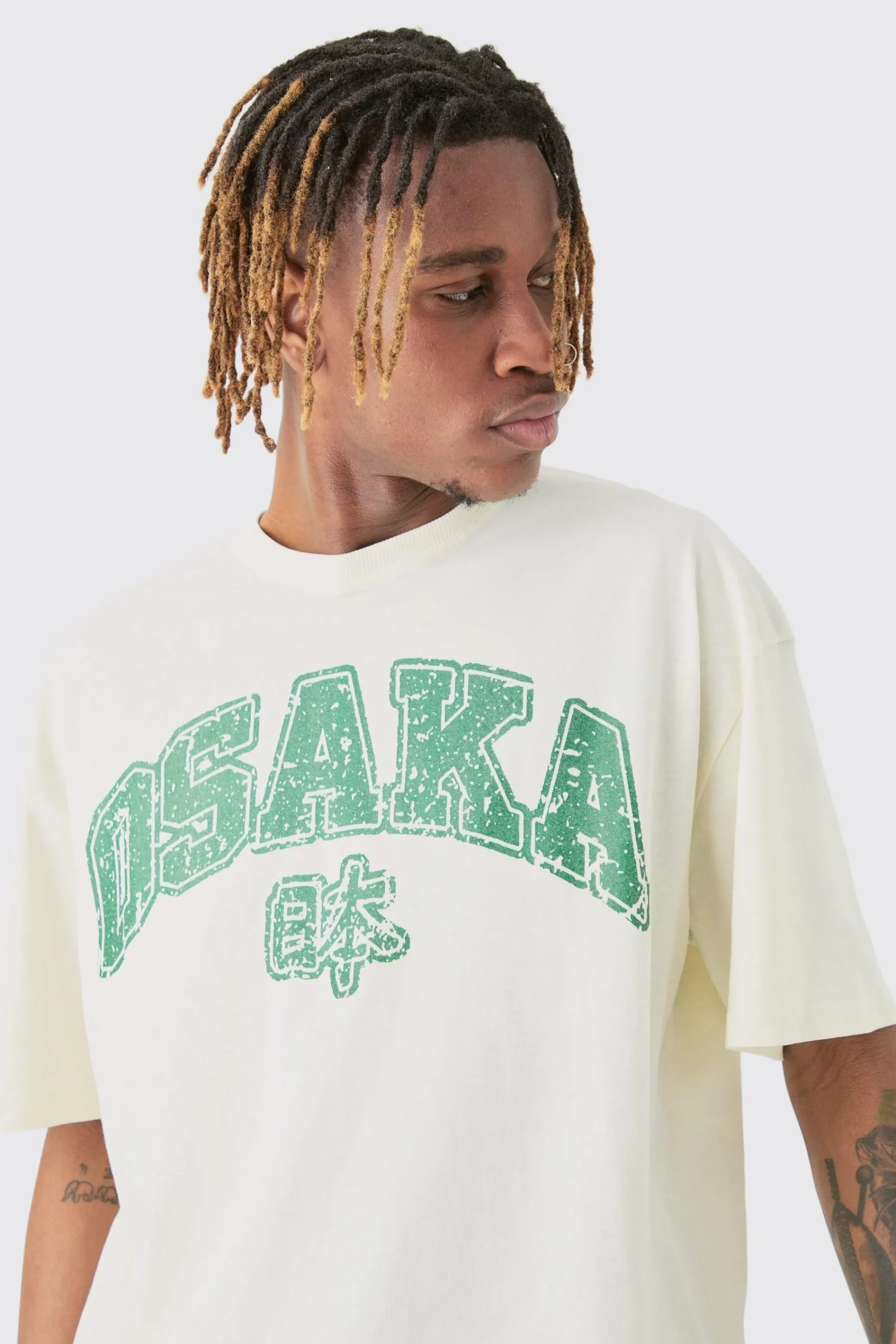 Tall Osaka T-shirt In | UK^boohooMAN Sale