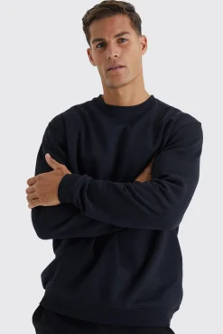 boohooMAN Tall Oversized Basic Sweatshirt | UK| Hoodies & Sweatshirts