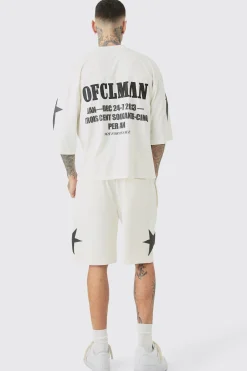 Tall Oversized Boxy Half Sleeve Moto T-Shirt | UK^boohooMAN Hot