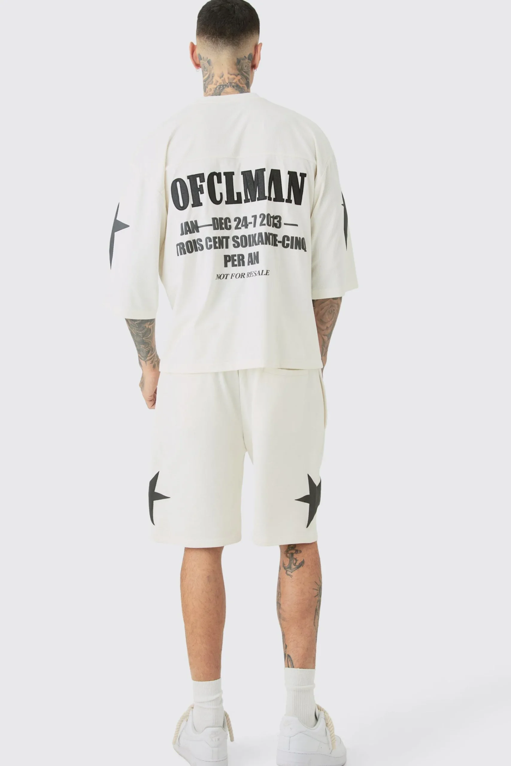 Tall Oversized Boxy Half Sleeve Moto T-Shirt | UK^boohooMAN Hot