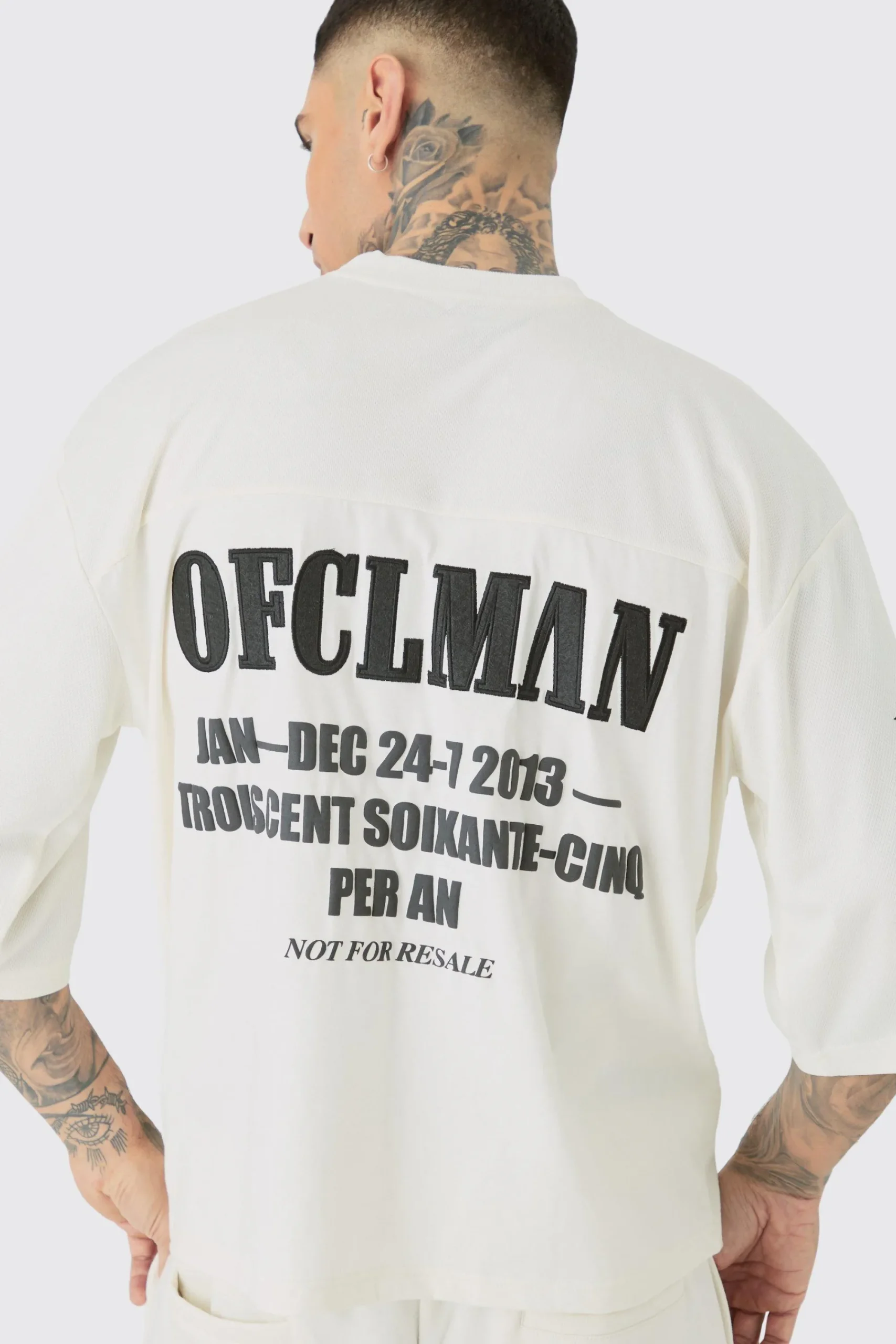 Tall Oversized Boxy Half Sleeve Moto T-Shirt | UK^boohooMAN Hot