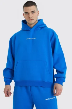 boohooMAN Tall Oversized Boxy Split Hem Tracksuit | UK| Tracksuits