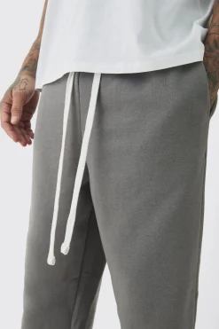 boohooMAN Tall Oversized Drop Crotch Jogger | UK| Trousers|Joggers