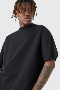 Tall Oversized Extended Neck T-shirt | UK^boohooMAN