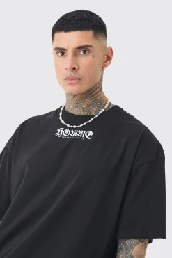 Tall Oversized Homme Graphic T-shirt | UK^boohooMAN