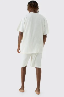 boohooMAN Tall Oversized Lounge Short Set In | UK| Loungewear