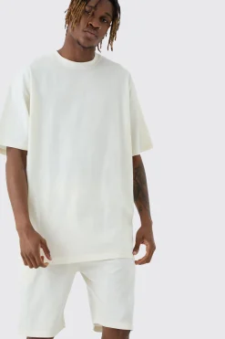 boohooMAN Tall Oversized Lounge Short Set In | UK| Loungewear