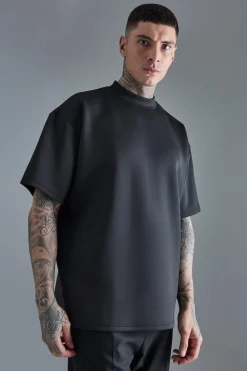 Tall Oversized Scuba T-shirt | UK^boohooMAN Hot