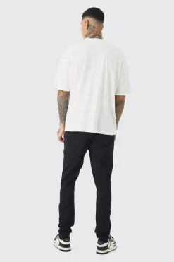 Tall Oversized Sold Out Print T-shirt | UK^boohooMAN