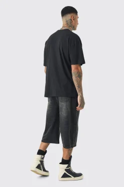 Tall Oversized Sold Out Print T-shirt | UK^boohooMAN Sale