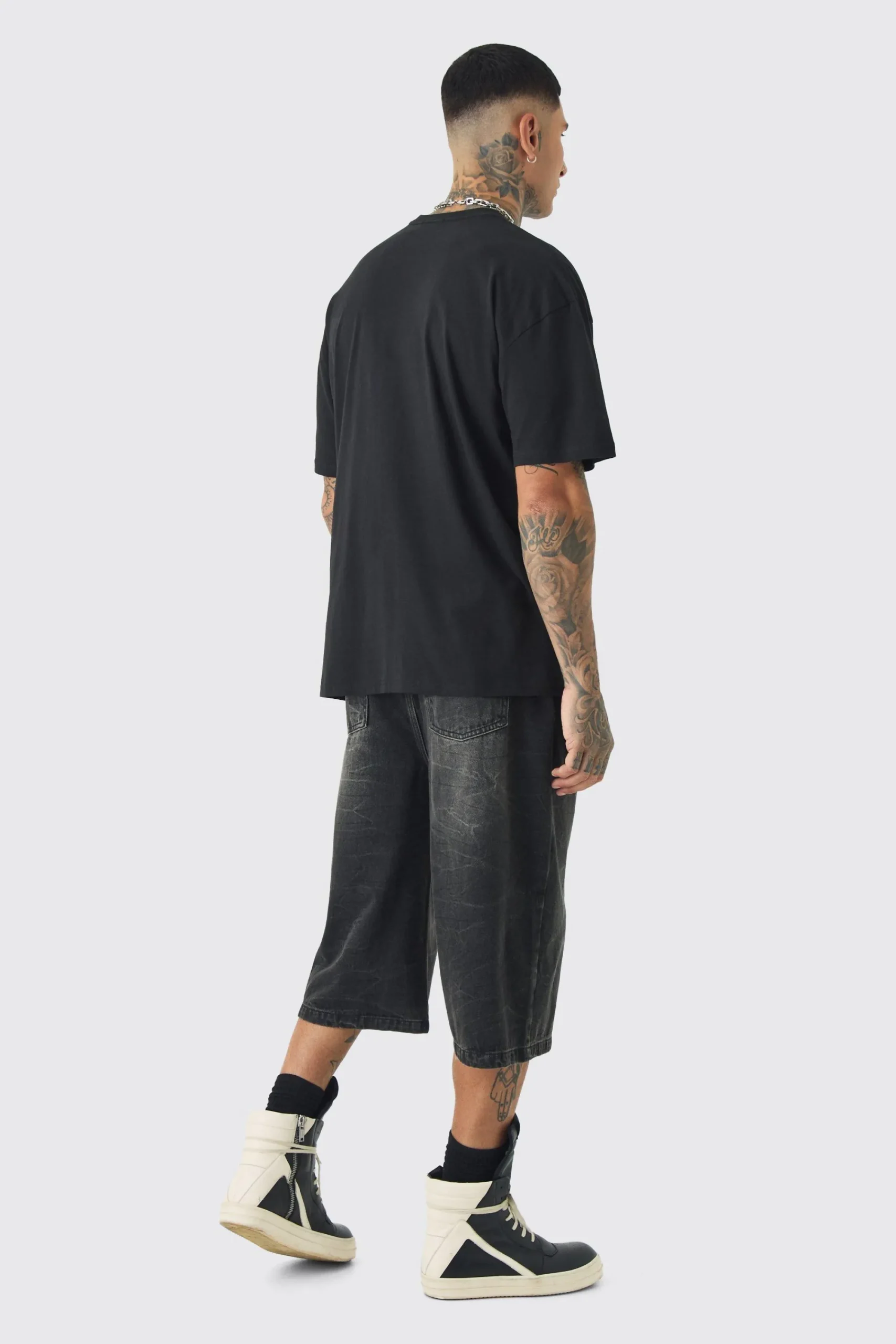 Tall Oversized Sold Out Print T-shirt | UK^boohooMAN Sale