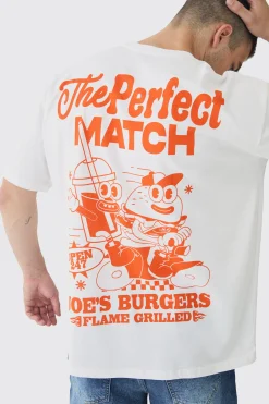 Tall Perfect Match Graphic T-Shirt | UK^boohooMAN New