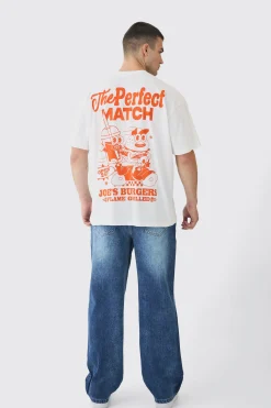 Tall Perfect Match Graphic T-Shirt | UK^boohooMAN New