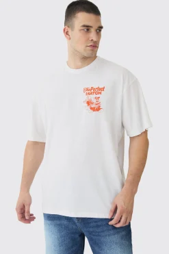 Tall Perfect Match Graphic T-Shirt | UK^boohooMAN New