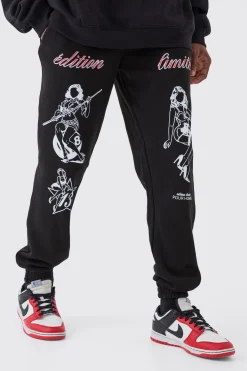 boohooMAN Tall Pinup Model Jogger | UK| Trousers|Joggers