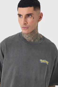 Tall Pokemon Lucario License T-shirt In | UK^boohooMAN Sale