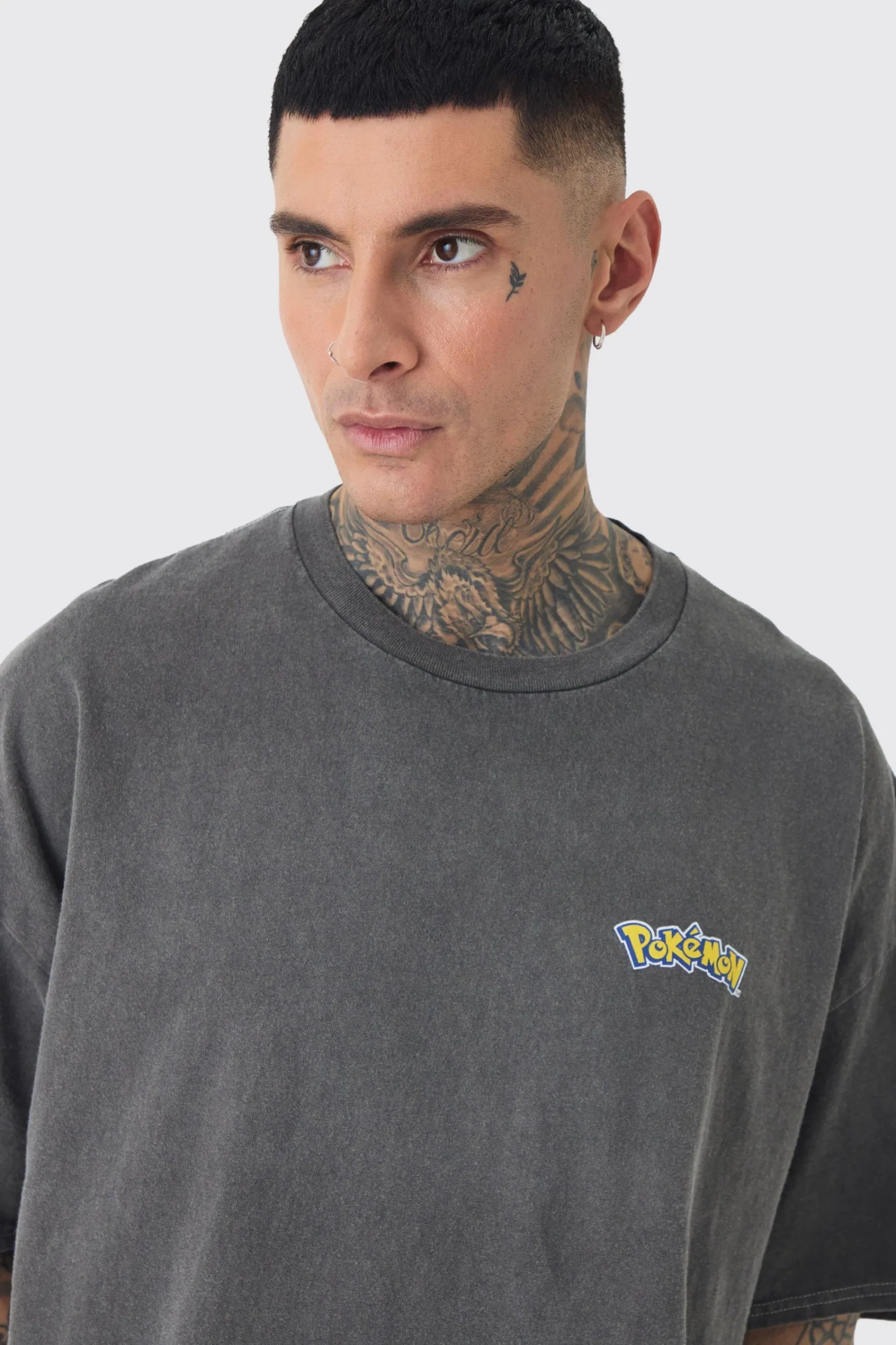 Tall Pokemon Lucario License T-shirt In | UK^boohooMAN Sale