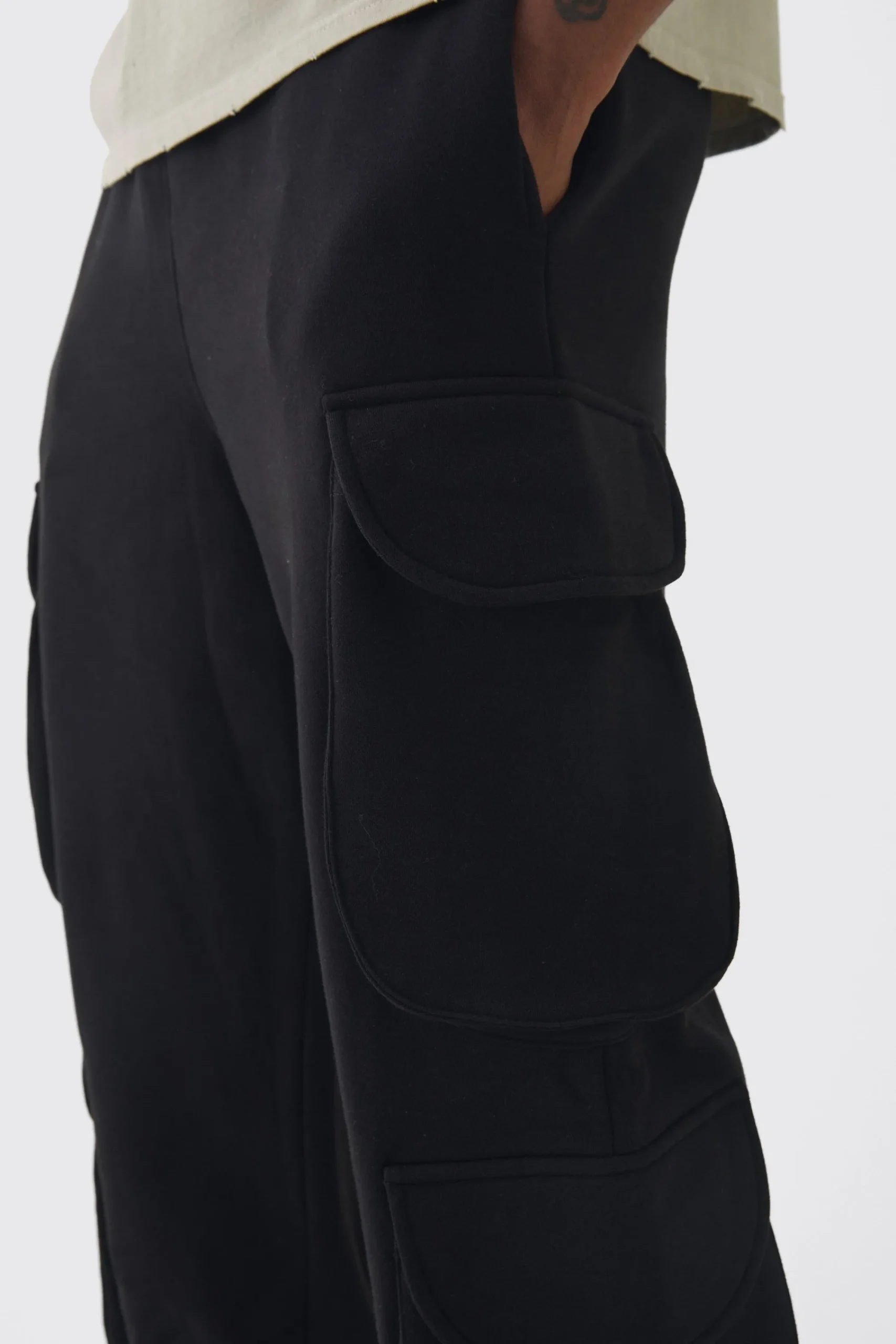 boohooMAN Tall Relaxed Cargo Pocket Jogger | UK| Trousers|Joggers